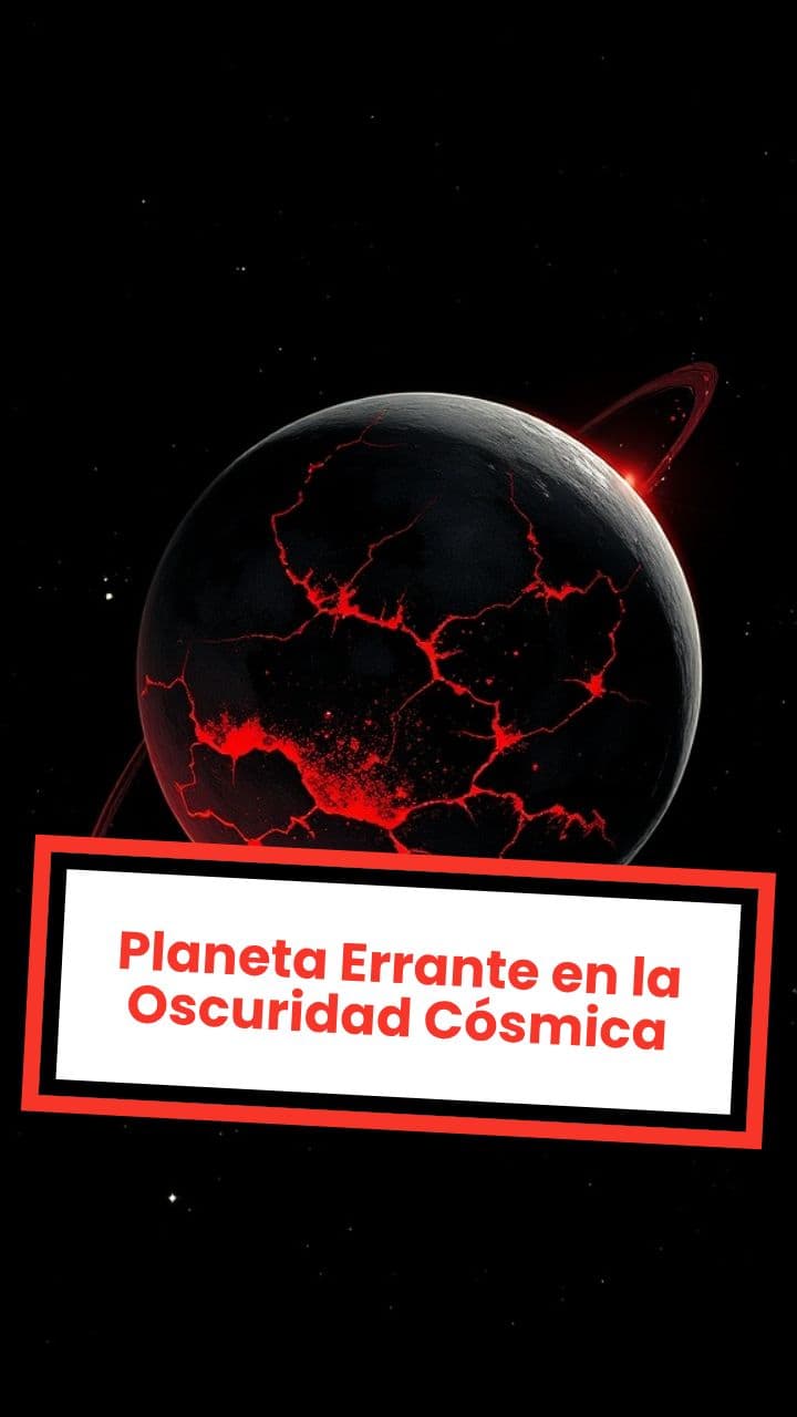 Planeta Errante en la Oscuridad Cósmica