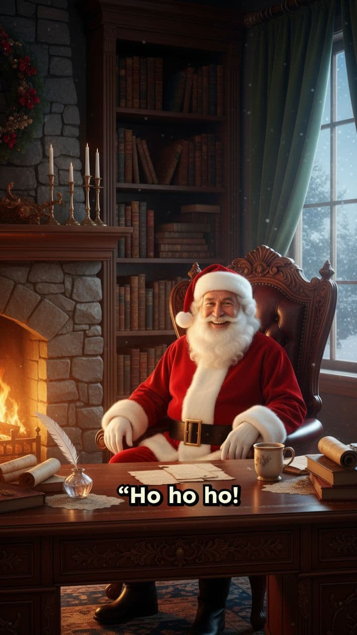 Santa’s Message to Theo