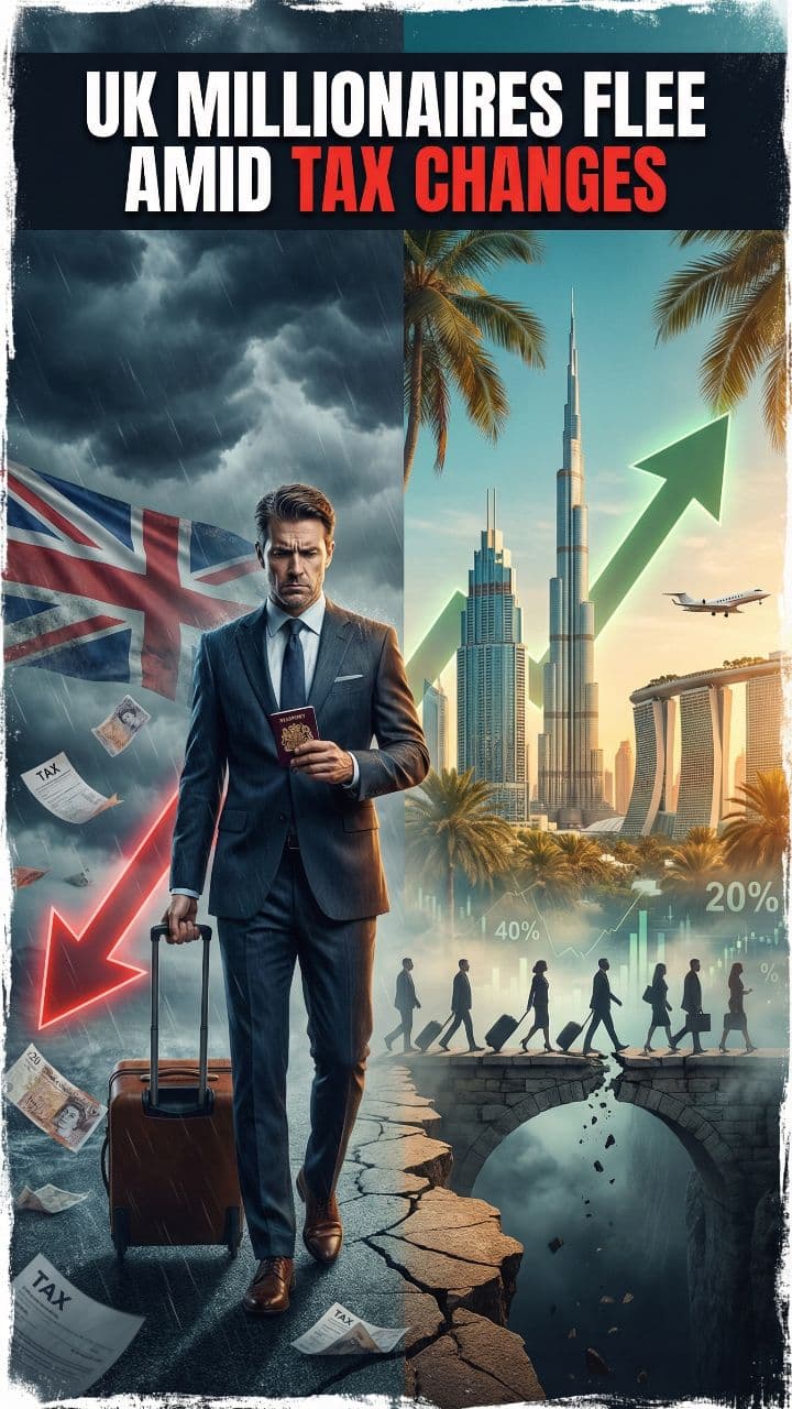 UK Millionaires Flee Amid Tax Changes