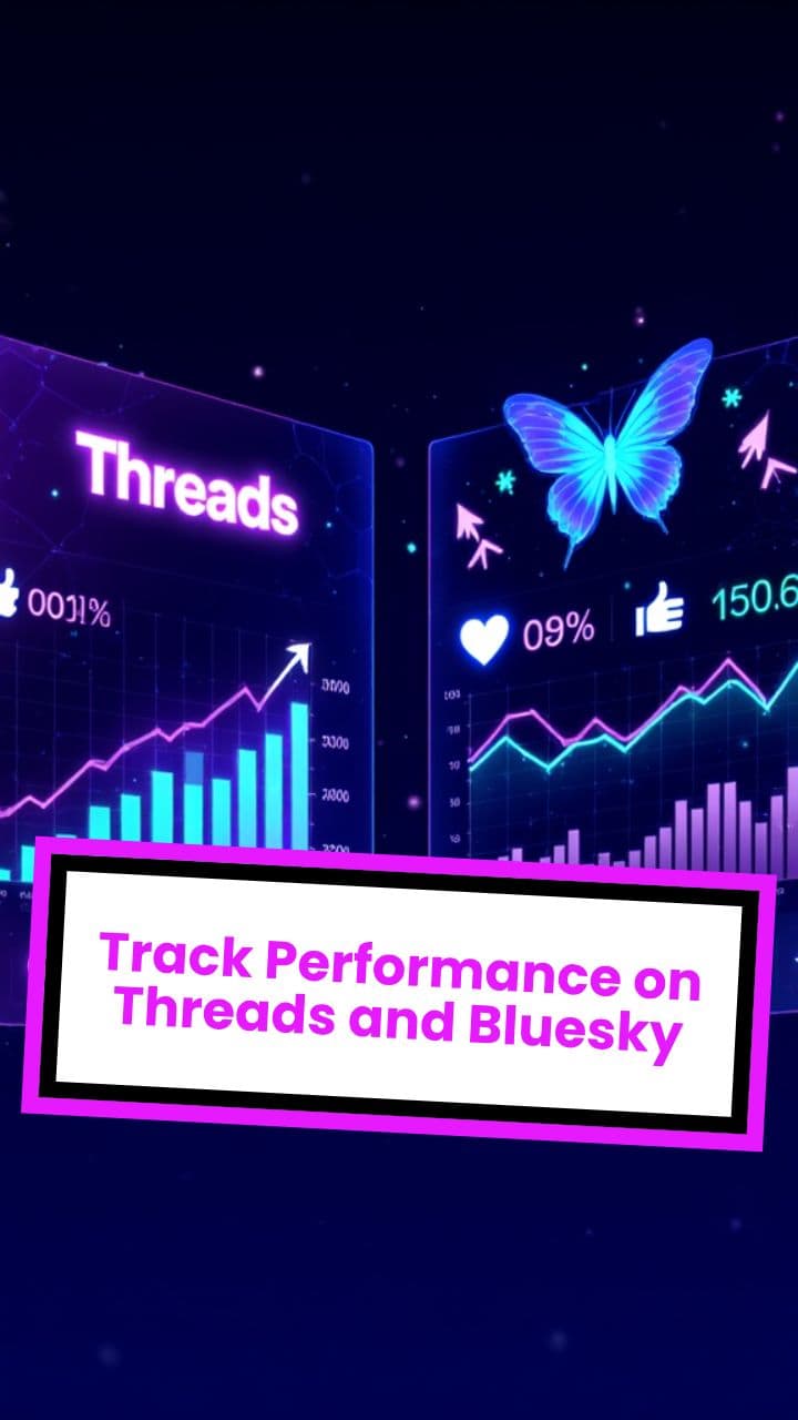 Track Performance on Threads and Bluesky