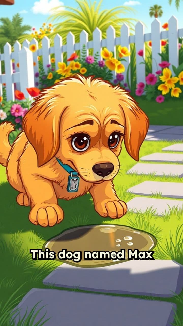 Max the Water-Loving Dog