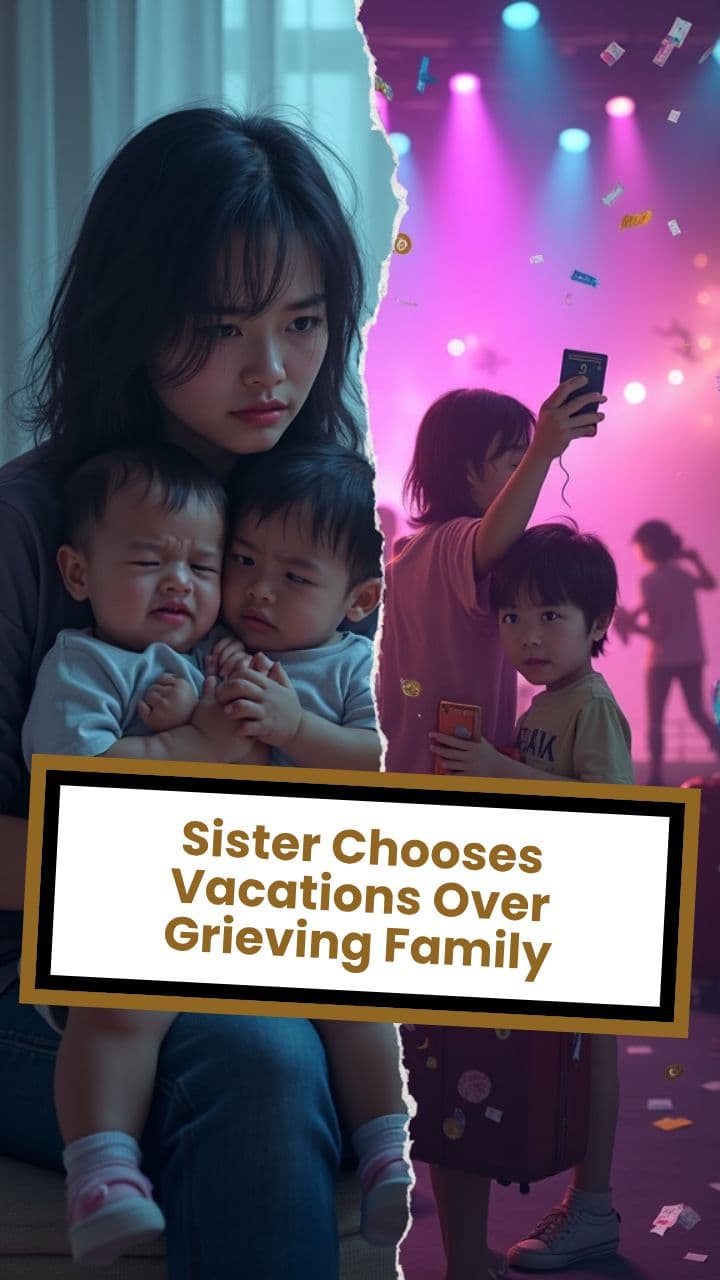 Sister Chooses Vacations Over Grieving Family