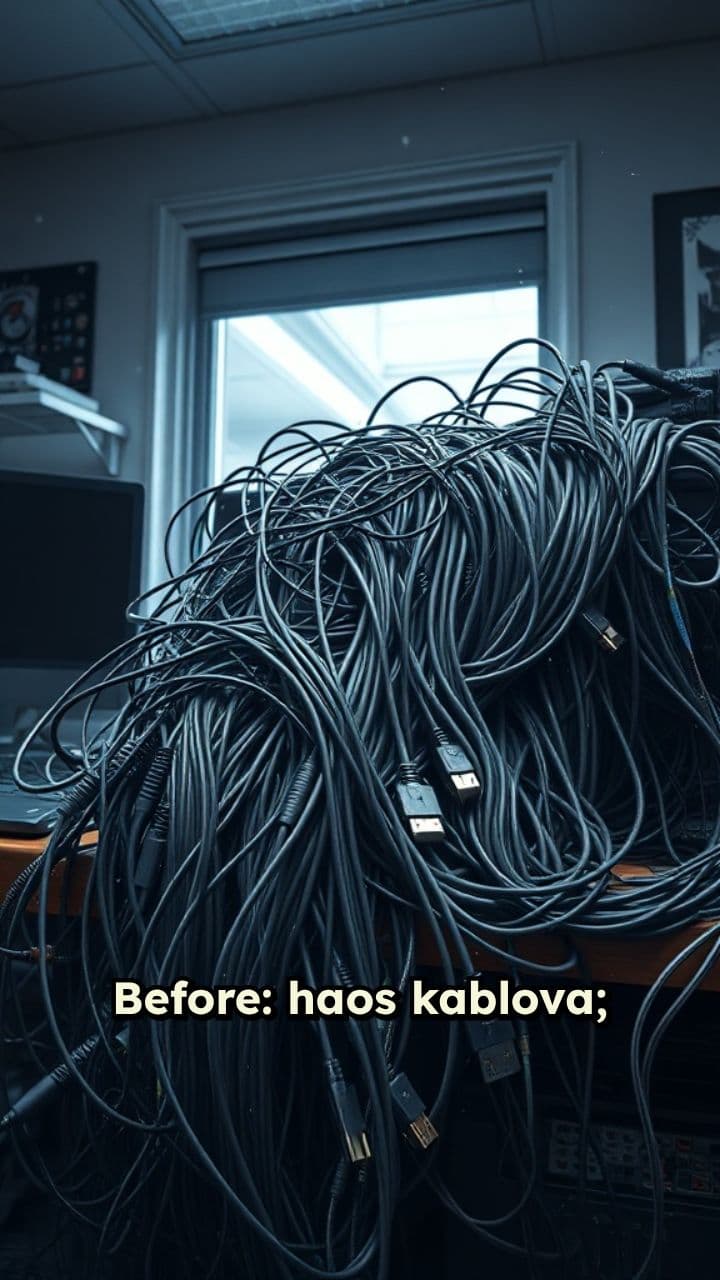 Cable Organization in 15 Seconds