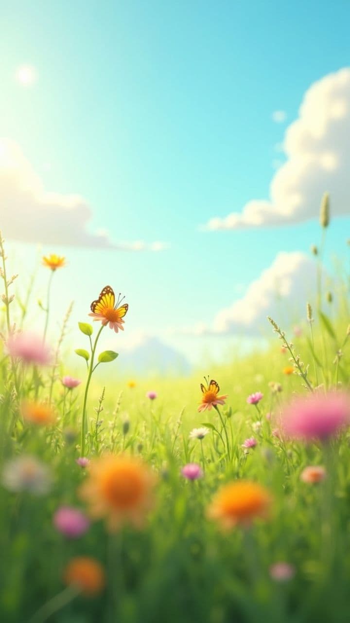 Butterfly's Colorful Dance