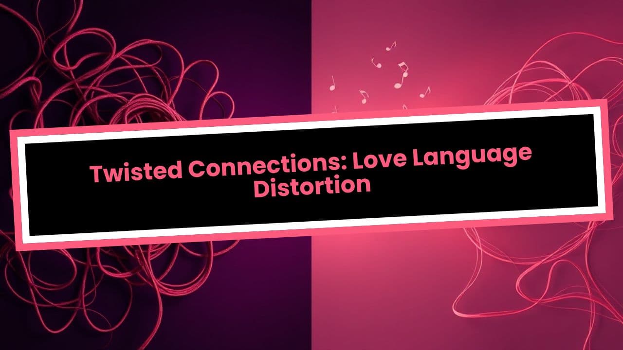 Twisted Connections: Love Language Distortion