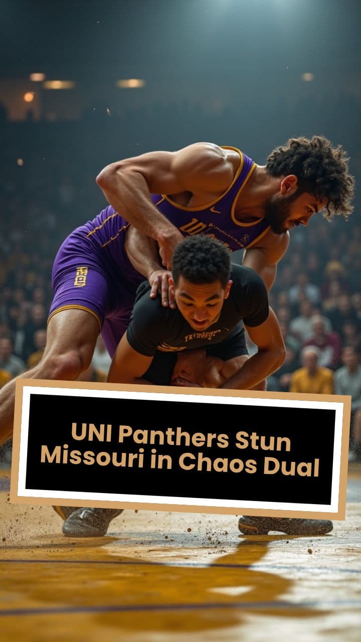 UNI Panthers Stun Missouri in Chaos Dual