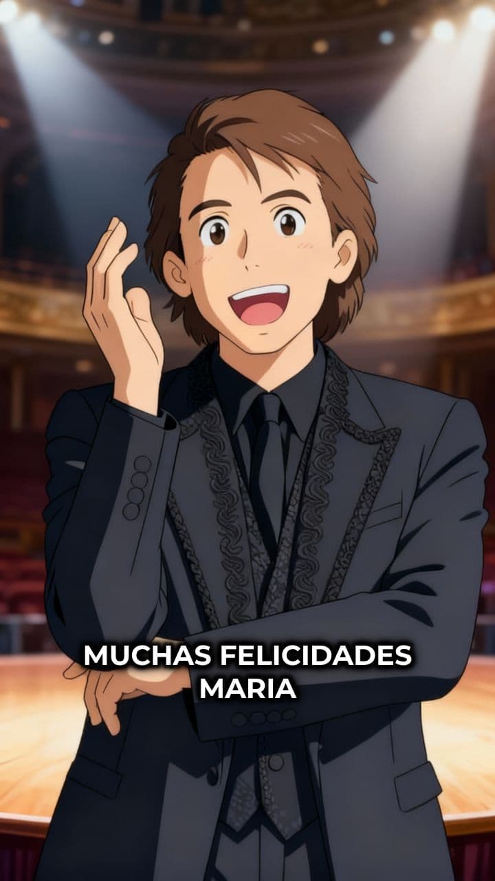 Felicitación de Cumpleaños para María Luisa