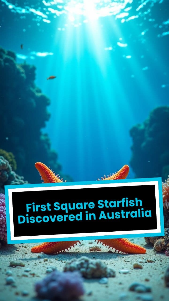 First Square Starfish Discovered in Australia