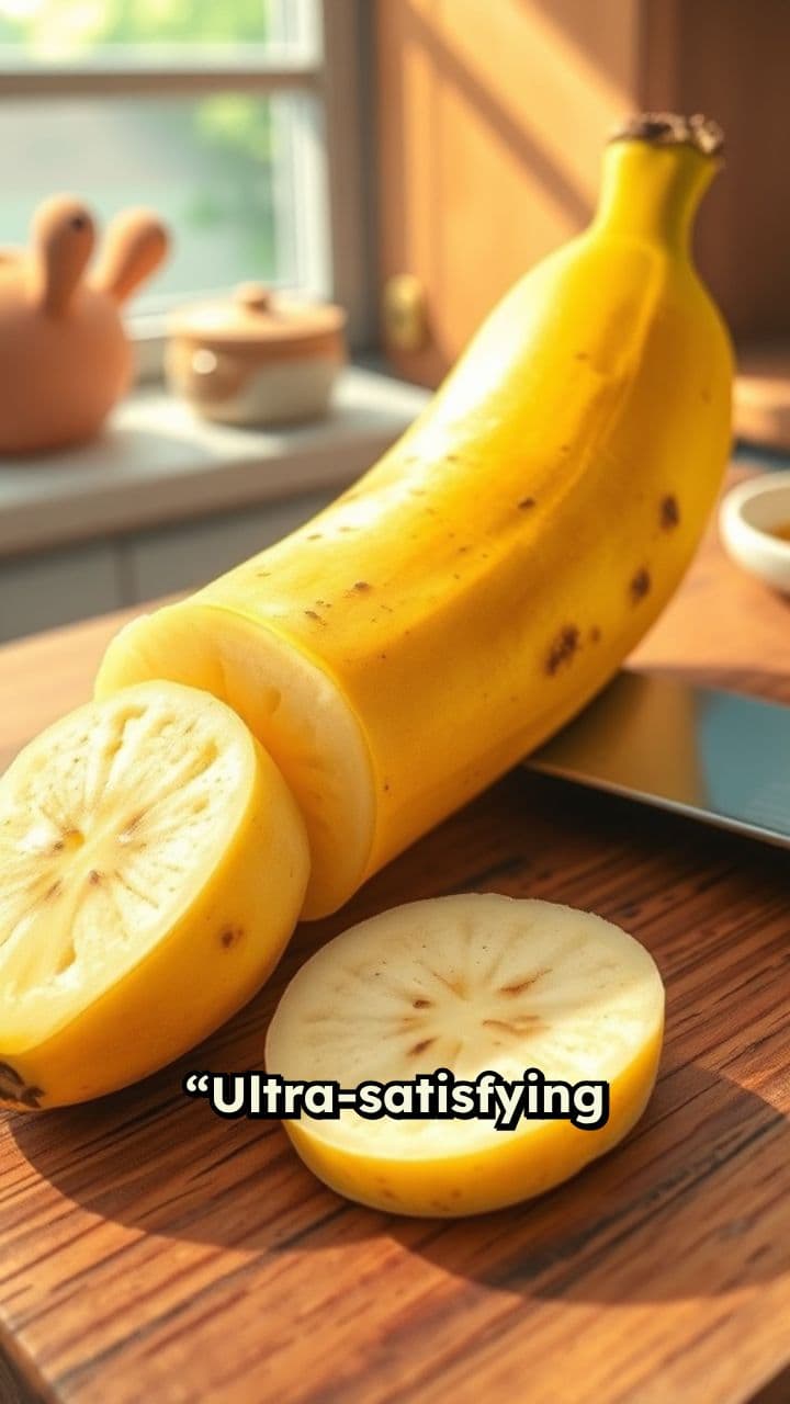 Honey-Drizzled Banana Slice ASMR