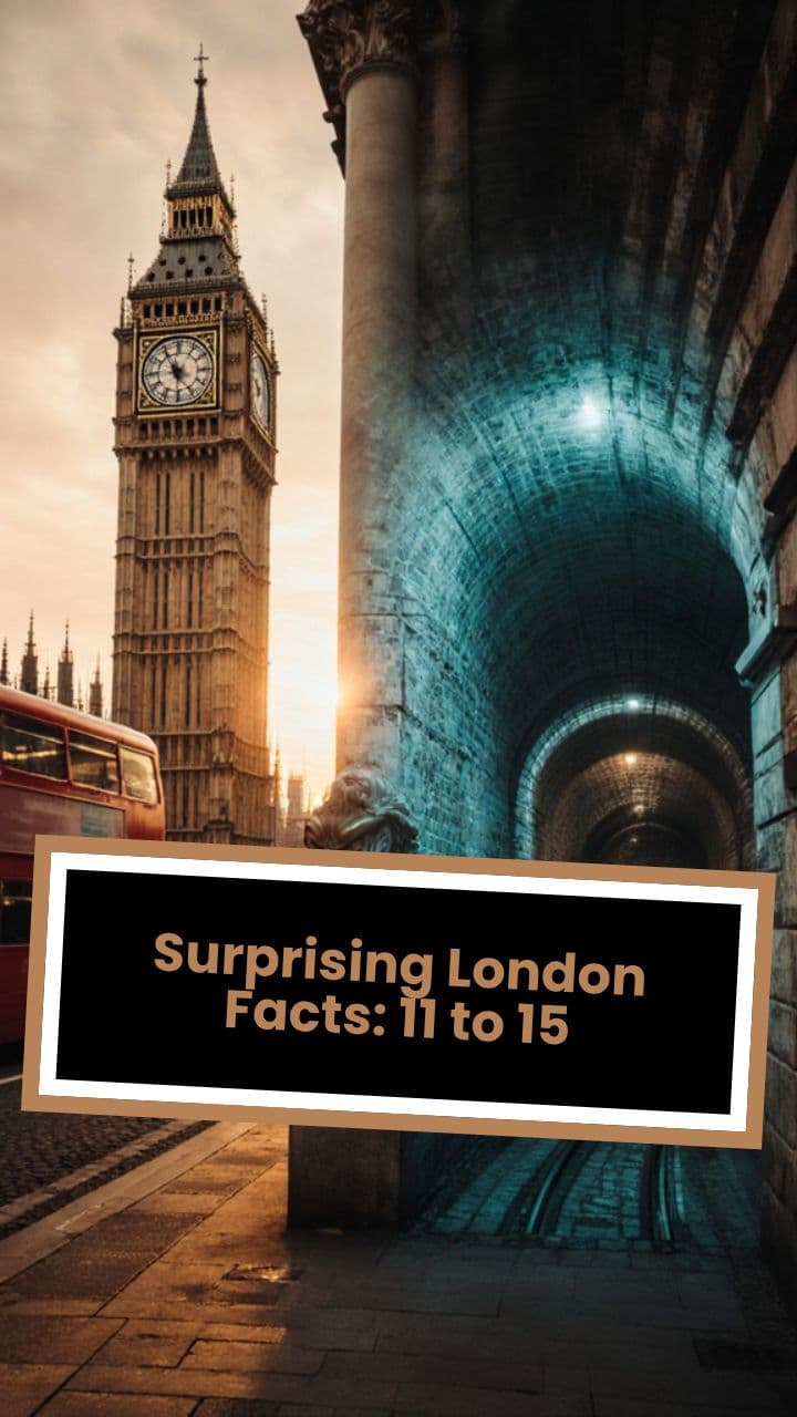 Surprising London Facts: 11 to 15