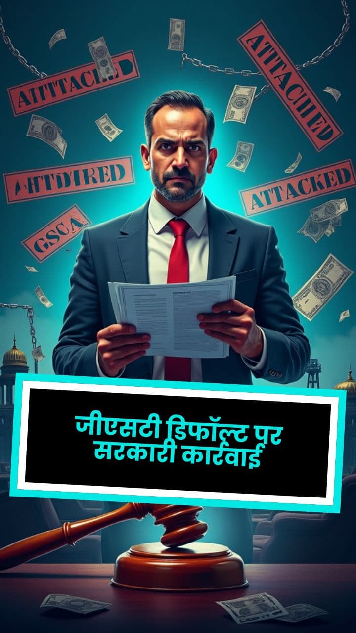 76. GST default जीएसटी डिफॉल्ट पर सरकारी कार्रवाई