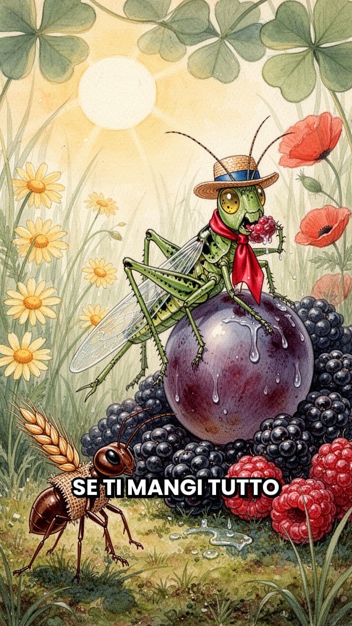 Cicala o formica: scegli il domani