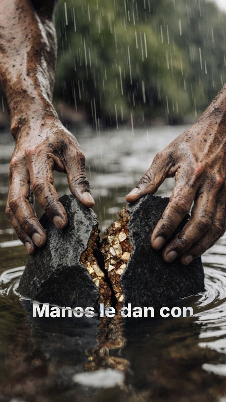 Apertura de roca y calcopirita ASMR