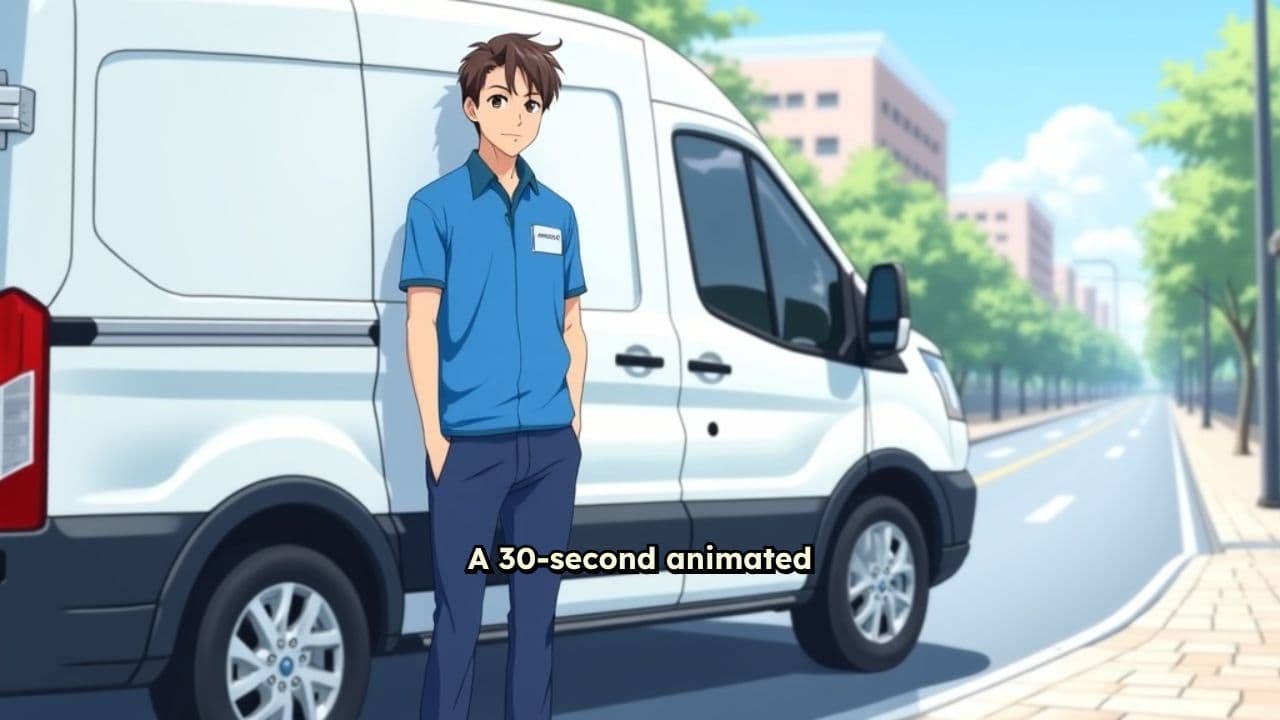 Delivery Driver's Journey in 30 Seconds