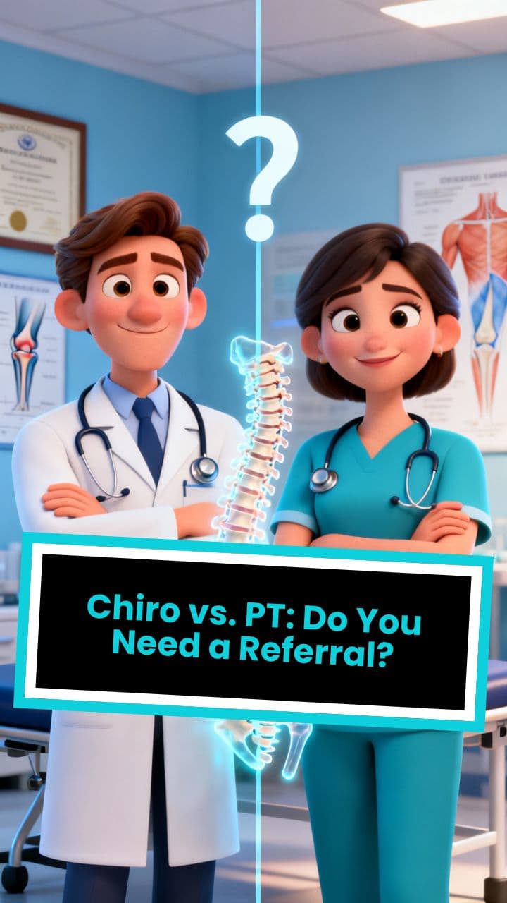 Chiro vs. PT: Do You Need a Referral?