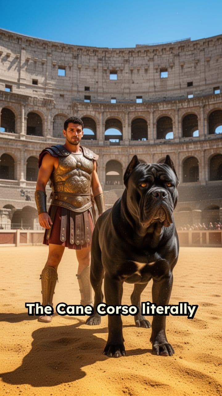 Cane Corso: Rome’s Gladiator Guardian