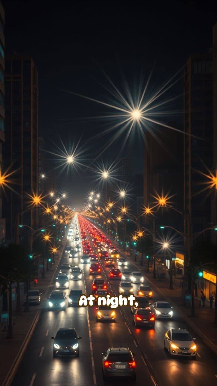 Why Do Streetlights Look Like Starbursts at Night? | RapidSmartFacts