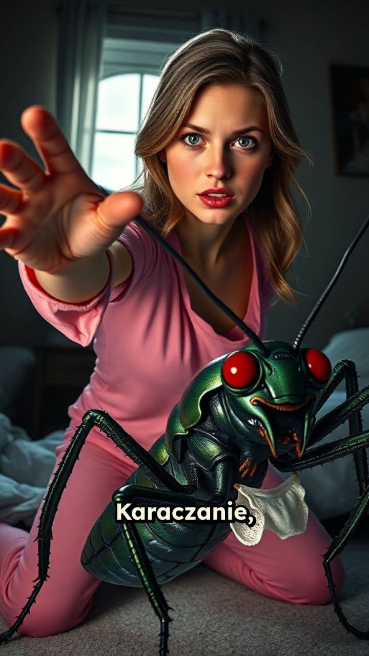 Groźba dla karaczana-złodzieja