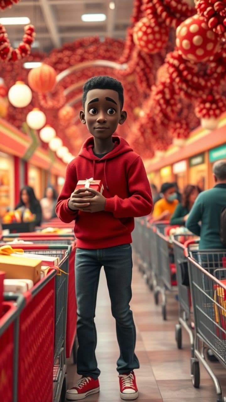 Holiday Joy Over Material Stress