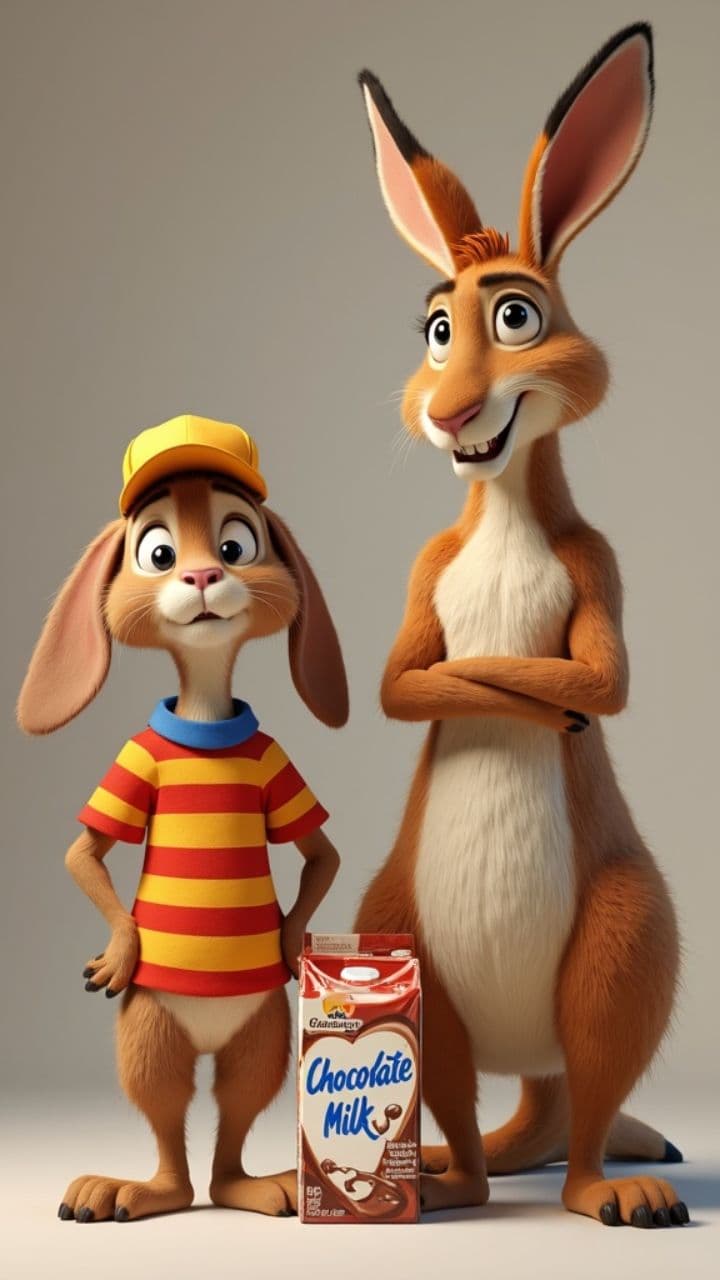 Nesquik's Mascot Showdown: Bunny vs. Kangaroo