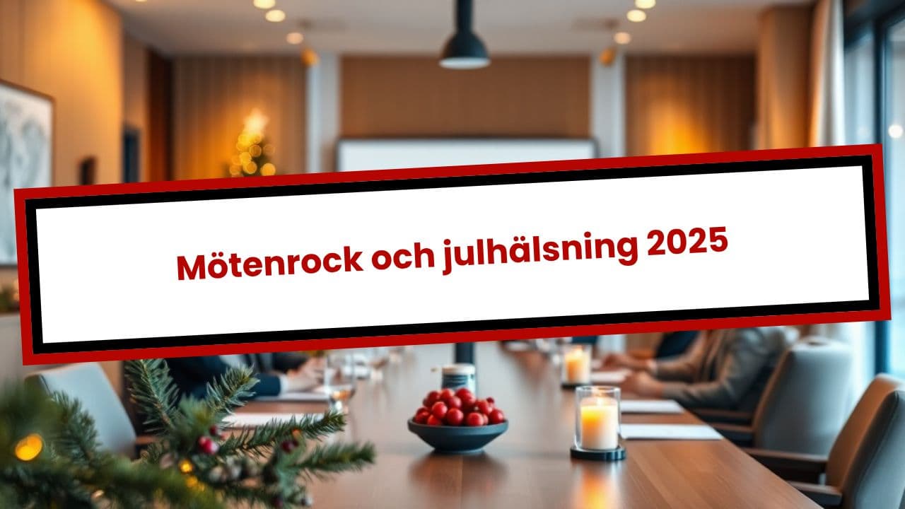 Mötenrock och julhälsning 2025