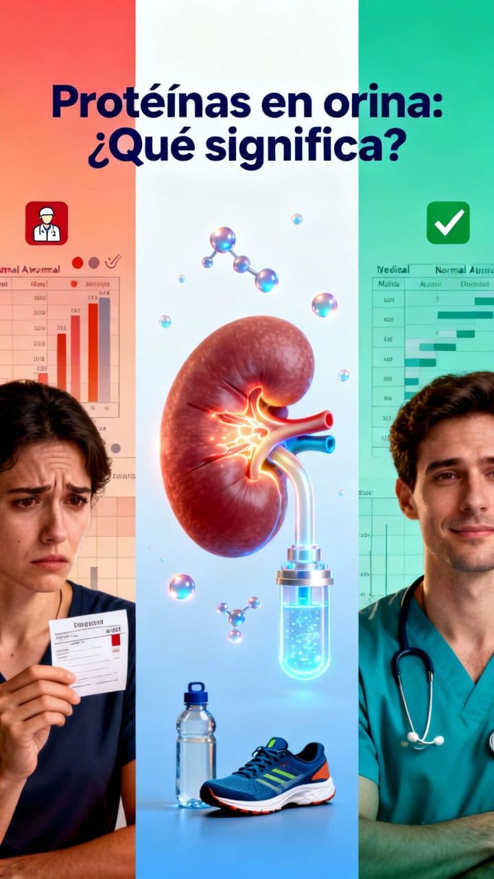 Proteínas en orina: ¿Qué significa?