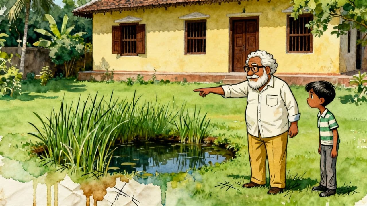 দাদুর বাড়ির পশুপাখি (Frog - Cow)