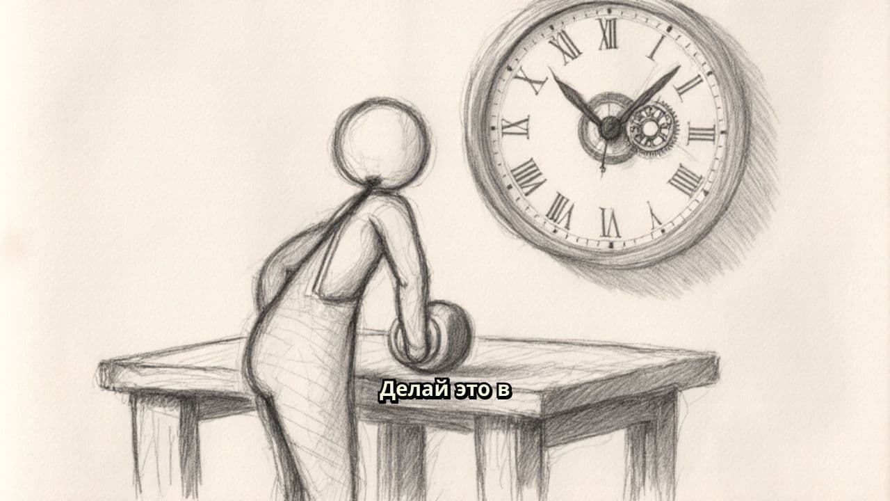 Ритм важнее силы в привычках