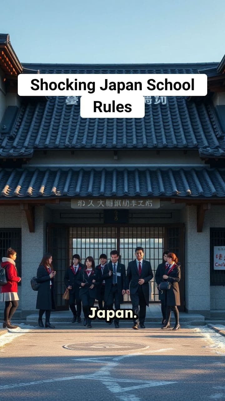 Shocking Japan School Rules