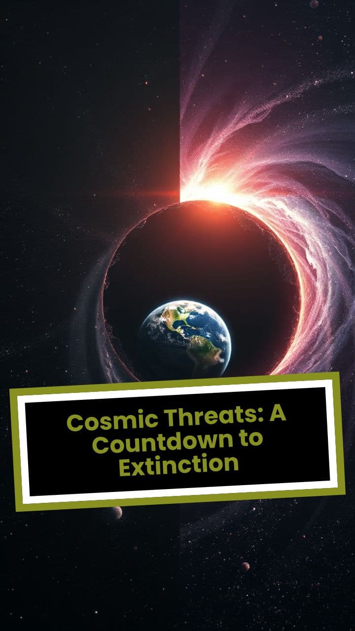 Cosmic Threats: A Countdown to Extinction