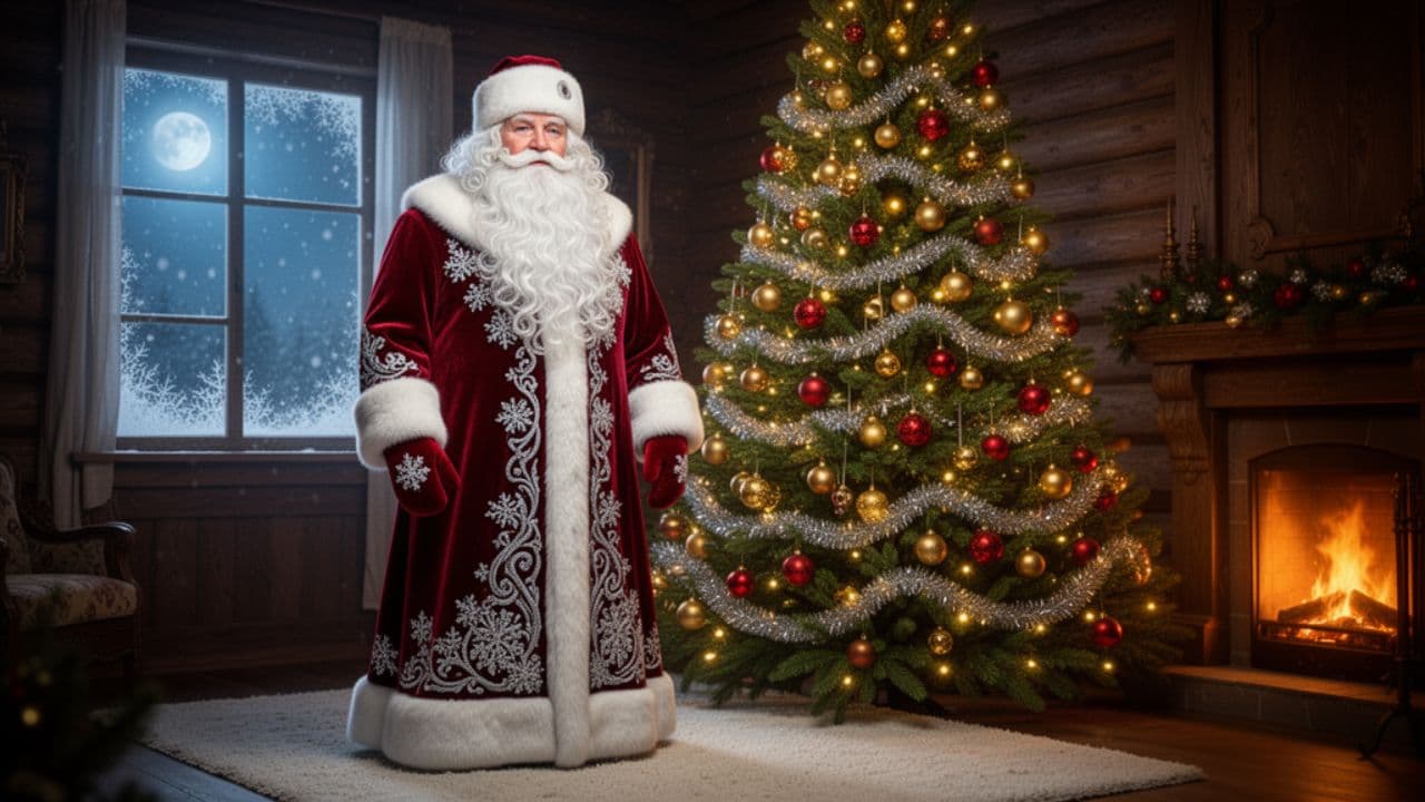 Поздравление Тимофея от Деда Мороза