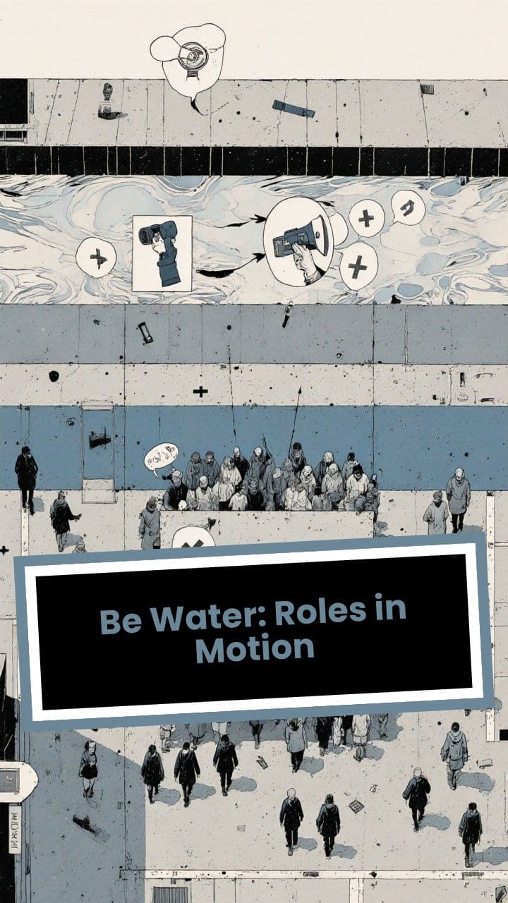 Be Water: Roles in Motion