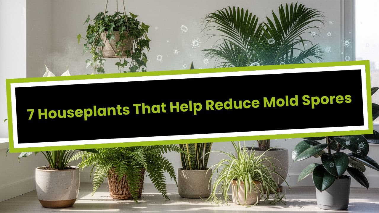 7 Houseplants That Help Reduce Mold Spores