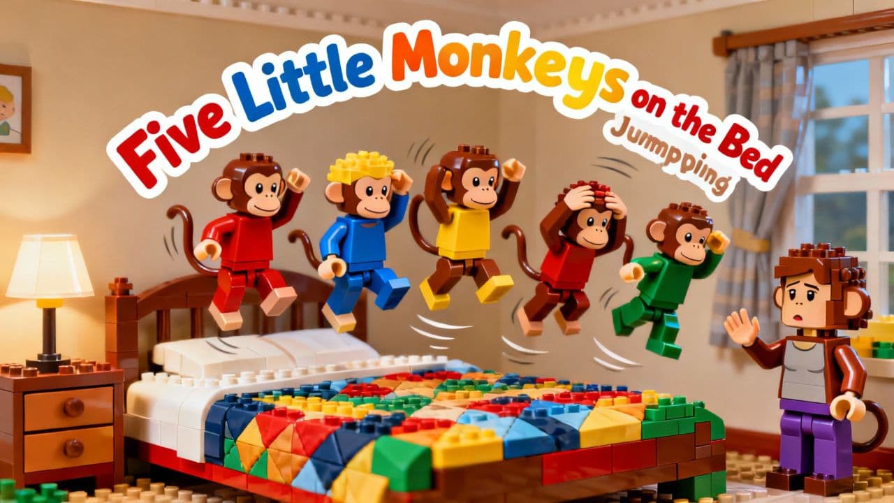 Five Little Monkeys Jumping on the Bed