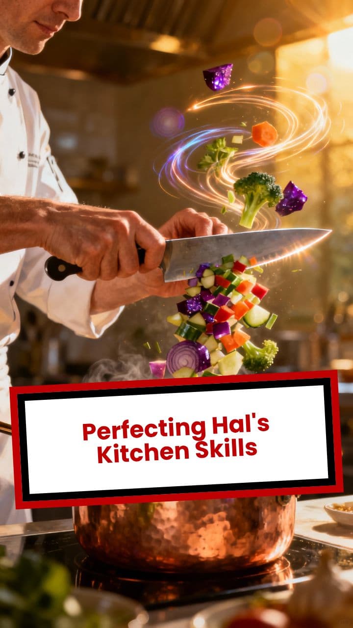 Perfecting Hal's Kitchen Skills