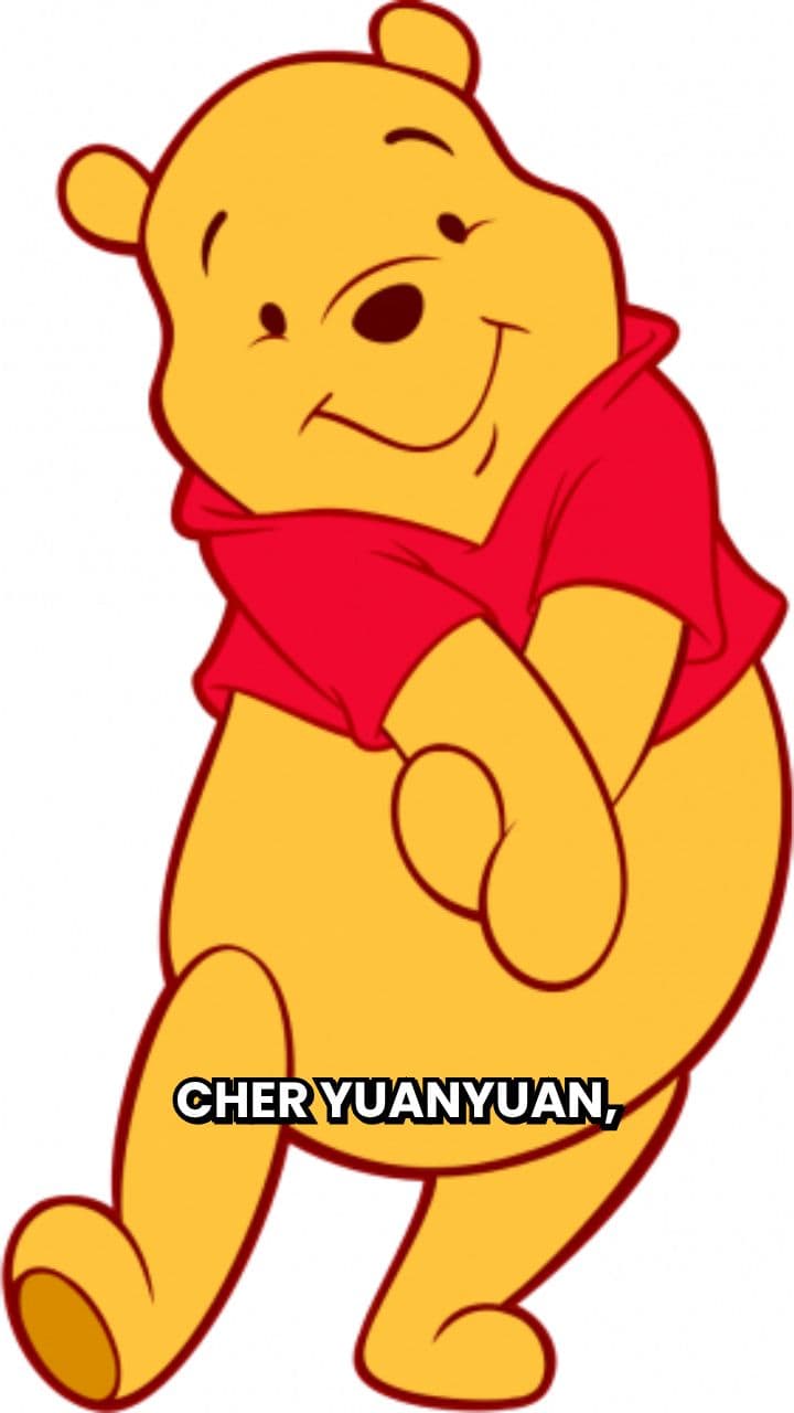 Joyeux Anniversaire Yuanyuan de Winnie l'Ourson