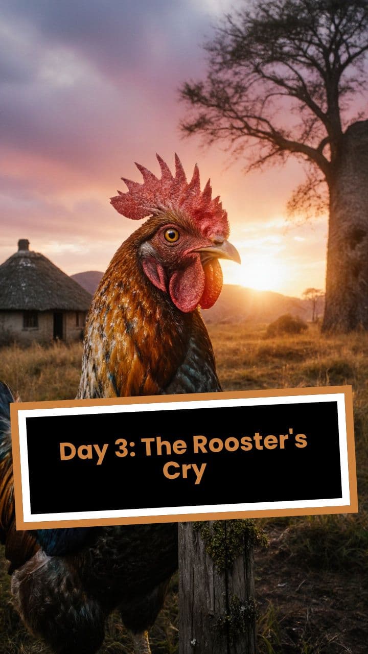 Day 3: The Rooster's Cry