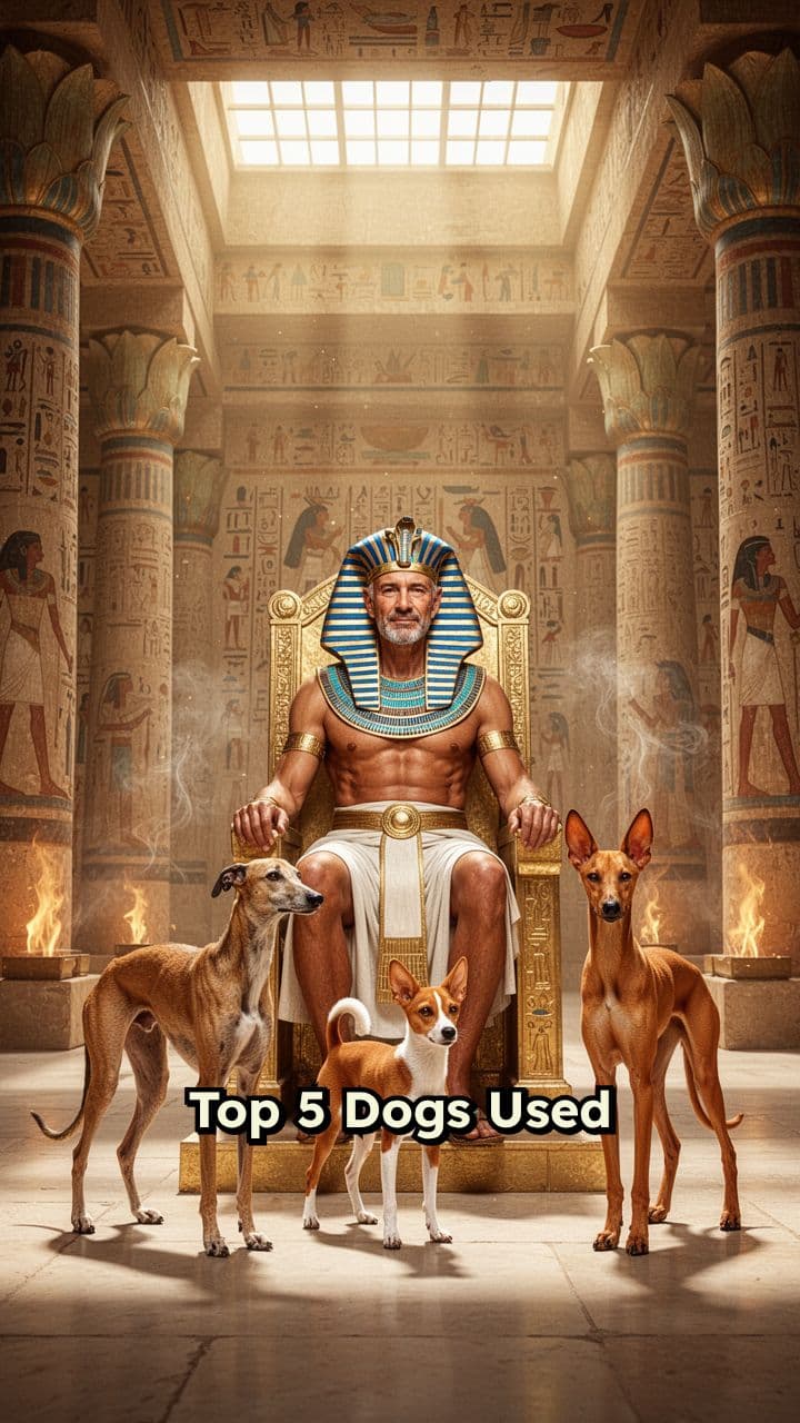 Top 5 Royal Dogs of Ancient Egypt