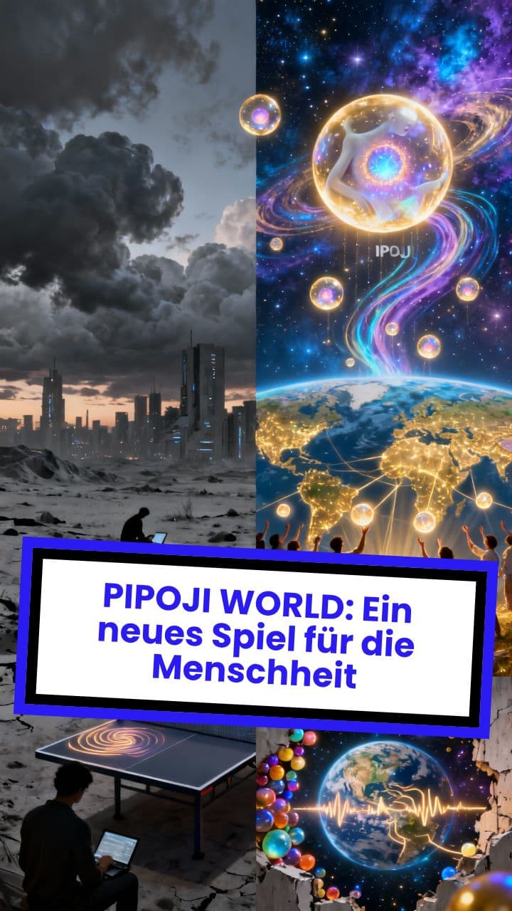 PIPOJI WORLD: Ein neues Spiel für die Menschheit