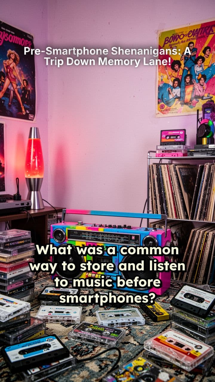 Pre-Smartphone Shenanigans: A Trip Down Memory Lane!