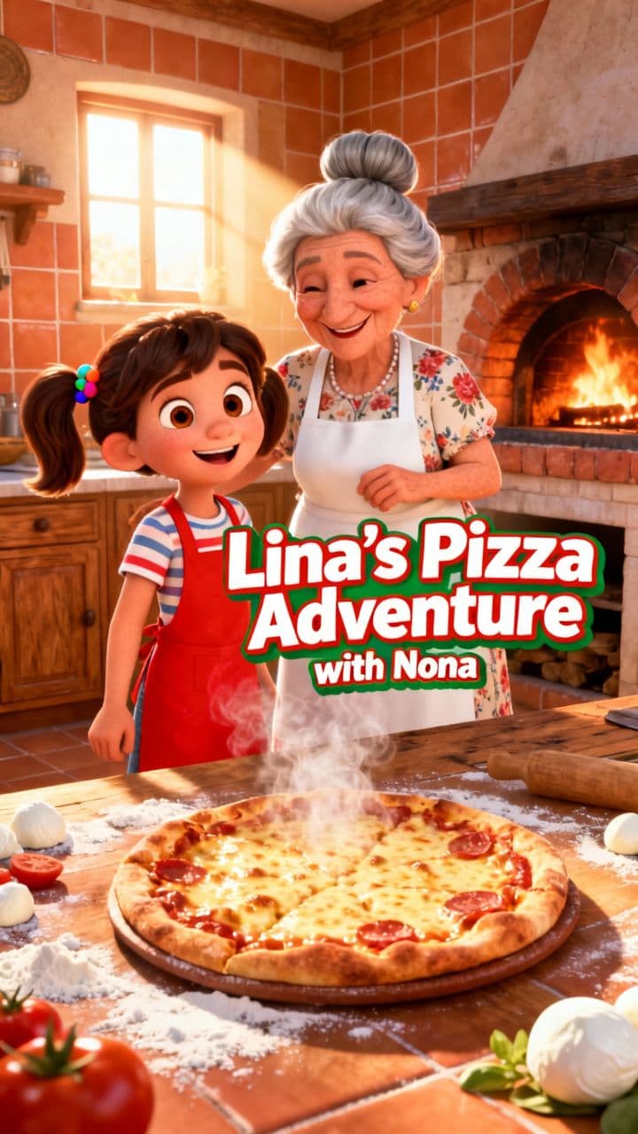 Lina's Pizza Adventure with Nonna