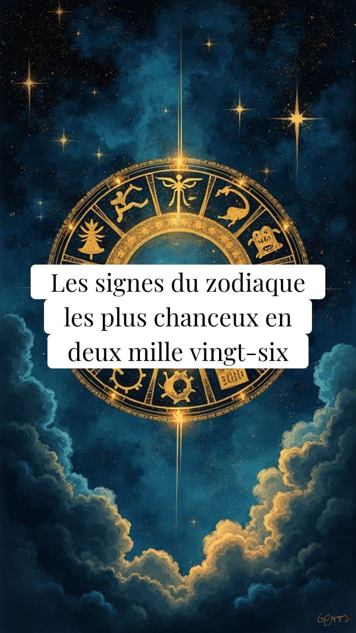 Astrologie 2026 : Signes Chanceux