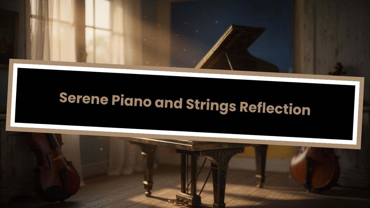 Serene Piano and Strings Reflection