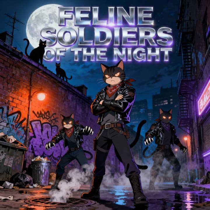 Feline Soldiers of the Night