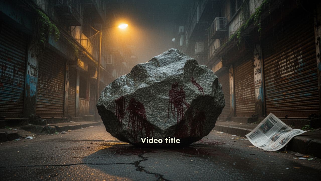मुंबई का स्टोन मैन खौफ