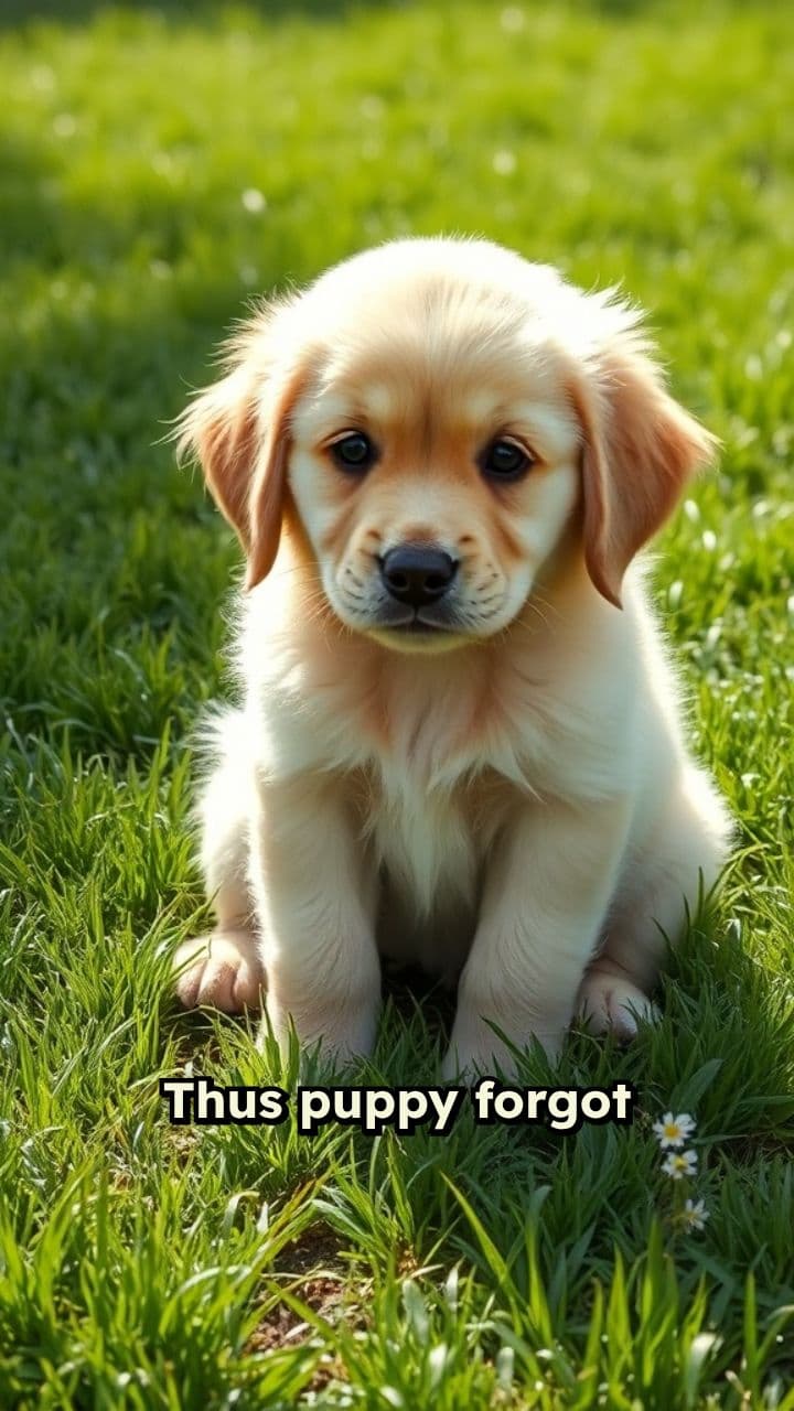 Puppy's Walking Lessons