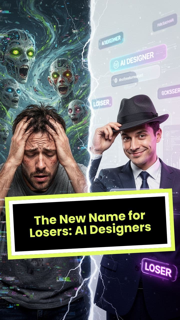The New Name for Losers: AI Designers