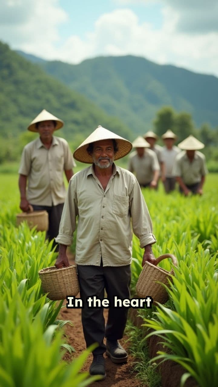 Filipino Coconut Harvest