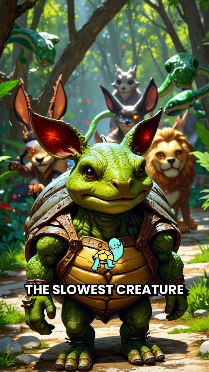 The Tortoise's Clever Victory