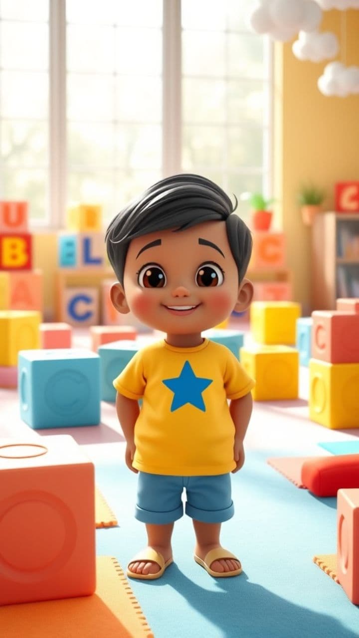 ए बी सी डी सीखो मज़े से